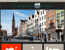 Tablet Screenshot of hotelhollandhouse.com